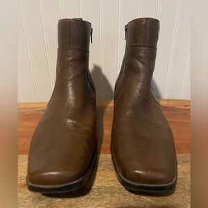 ROCKPORT CHELSEA BOOTS LOW WESTERN COWBOY LEATHER CASUAL DRESS SLIP ON SOZE 11